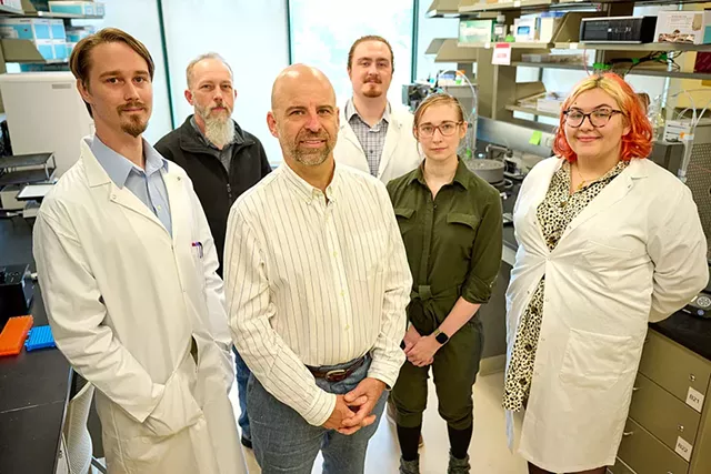 From left: John Evans, Peter Roy, Christian Cobaugh, Elias Joslin, Lynda Menard and Hana Kibe-Chartie - FILE: BEAR CIERI