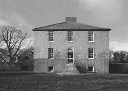 Kilmahon House, the Pearce family home in Shanagarry, Ireland, in the 1960s - COURTESY OF SIMON PEARCE, JOHN SHERMAN & GLENN SUOKKO