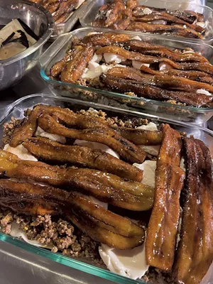 Pasteló and budín - COURTESY