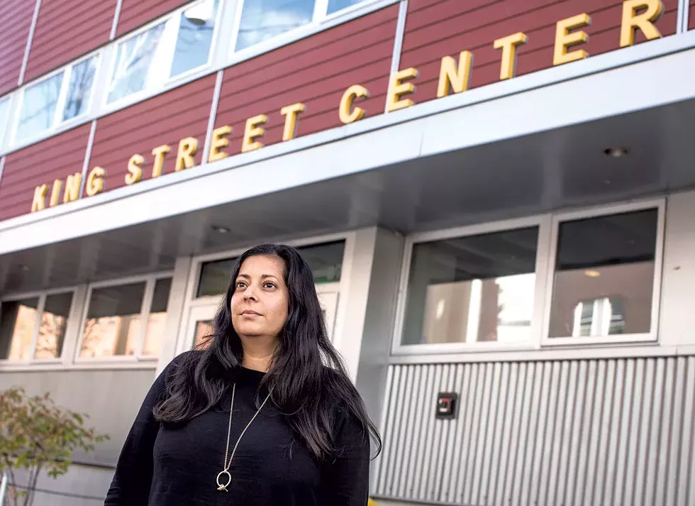 Shabnam Nolan, executive director of the King Street Center - LUKE AWTRY