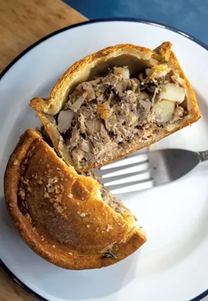 Pork and parsnip pie - JEB WALLACE-BRODEUR