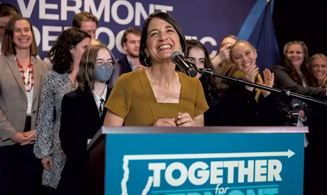 U.S. Rep.-elect Becca Balint on election night - FILE: JAMES BUCK