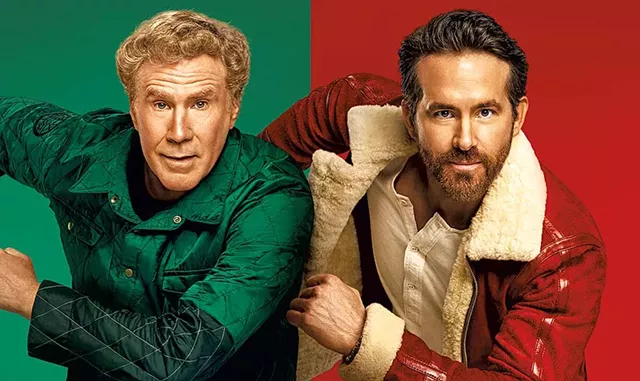 Will Ferrell and Ryan Reynolds in Spirited - COURTESY OF APPLE TV+