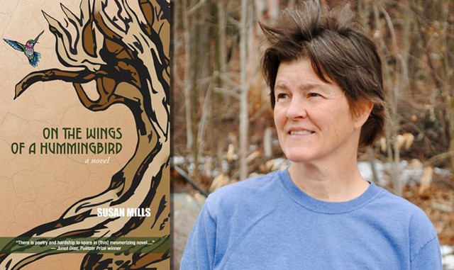 Susan Mills, author of On the Wings of a Hummingbird < - COURTESY