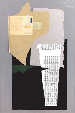 "Music for Monique" by Robert Motherwell - COURTESY OF FLEMING MUSEUM OF ART