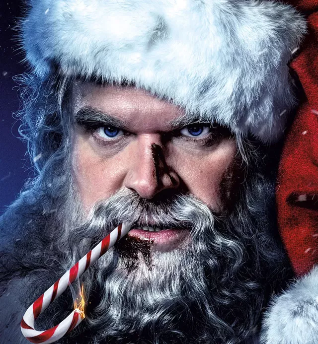 David Harbour in Violent Night - COURTESY OF UNIVERSAL PICTURES
