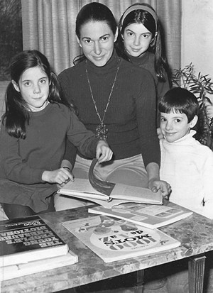 Melissa Pasanen (back) with her mother and siblings circa 1973 - COURTESY MELISSA PASANEN