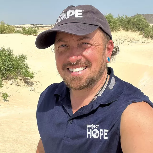 James Buck in Ethiopia - COURTESY