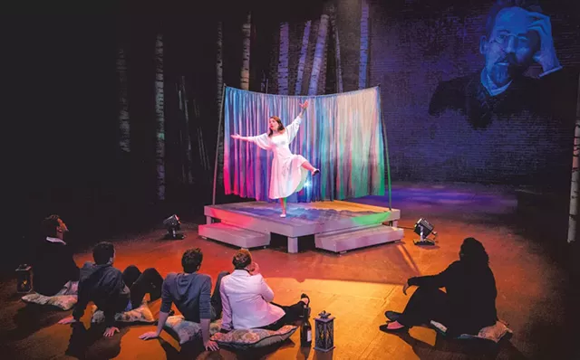 Dani Knight as Nina - COURTESY OF UVM DEPARTMENT OF THEATRE
