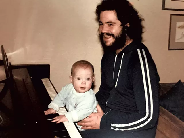 Ray McNeill and his daughter, Eve - COURTESY