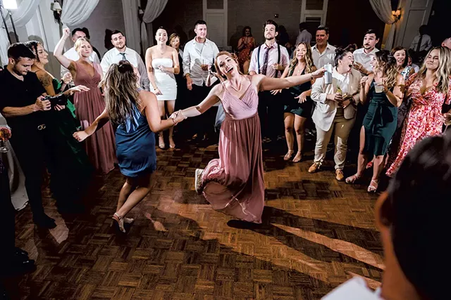 Katie Hodges at a wedding - COURTESY OF ALI B PHOTOGRAPHY