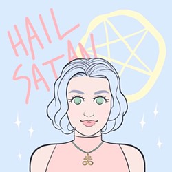 Illustration for "A Beginner's Guide to Satanism" - HALEY CLEMENS