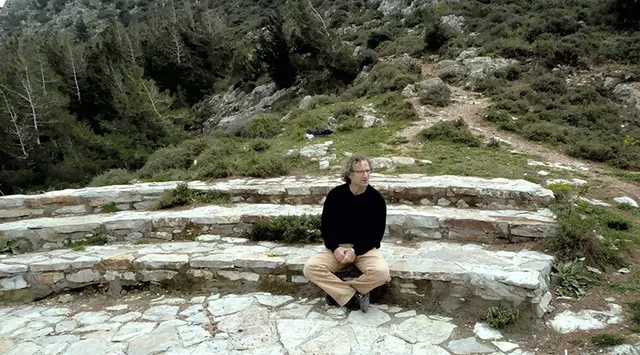 Theo Padnos on location in the Middle East - COURTESY OF ZEITGEIST FILMS
