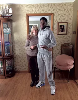 Cam Whittemore and Omari Brown - COURTESY OF OMARI BROWN
