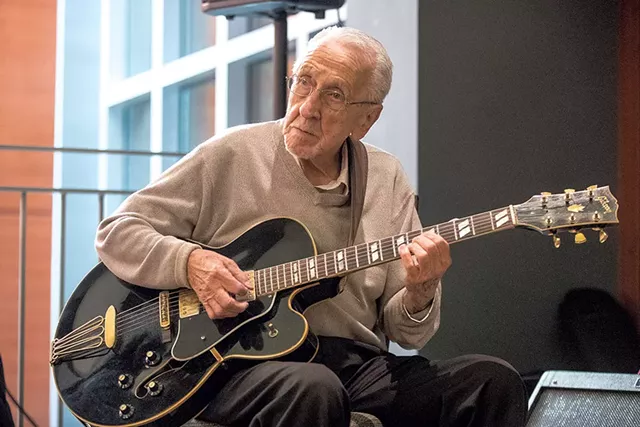 Mike Martello playing at the Burlington Marriott - JAMES BUCK