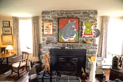 Bill Brooks' New Haven farmhouse - CALEB KENNA