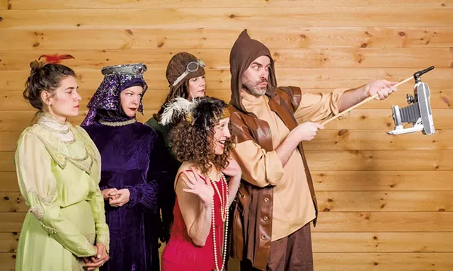 Stealing From Work sketch comedy troupe - COURTESY OF JOSH LARKIN