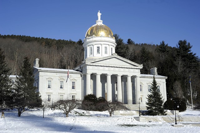 Vermont Statehouse - FILE: JEB WALLACE-BRODEUR