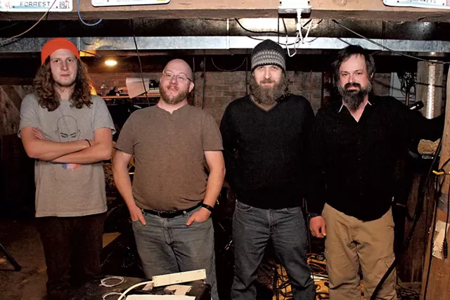 Left to right: Justus Gaston, Andy Frappier, Jedd Kettler and Ben Maddox - SHAWN CORROW