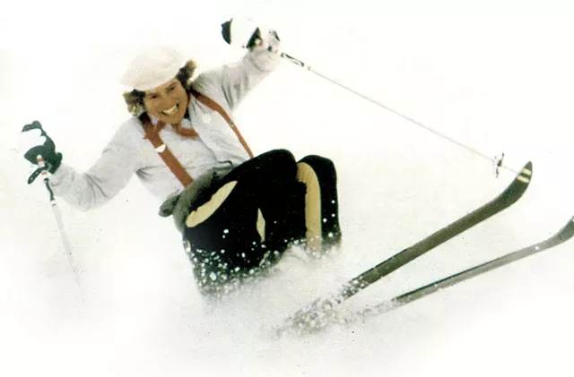 Sparky Potter skiing - COURTESY OF SPARKY POTTER
