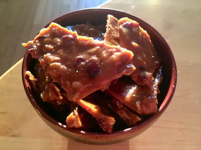 Maple-Bacon-Oat Brittle - SUZANNE PODHAIZER