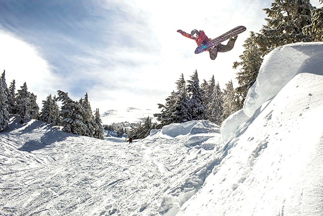Kevin Pearce snowboarding - COURTESY OF MATT ALBERTS