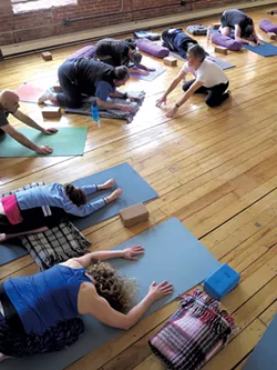 Love Your Brain yoga class - MATTHEW THORSEN