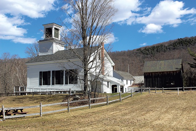 Calvin Coolidge's birthplace and church in Plymouth Notch - PAUL HEINTZ