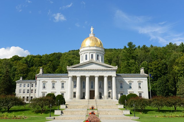 The Vermont Statehouse in Montpelier - DREAMSTIME