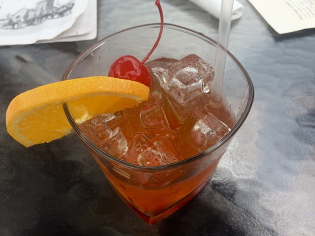 Maple Old Fashioned at One Federal in St. Albans - SUZANNE PODHAIZER