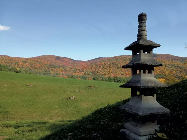 View from the Japanese garden - ALYSSA BENNETT