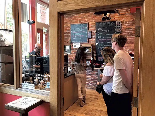 Tight Squeeze Coffee Shop - SUZANNE PODHAIZER