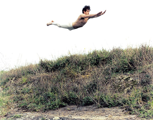 Photograph from "Flying Pictures" series by Daniel Gordon - COURTESY OF HALL ART FOUNDATION