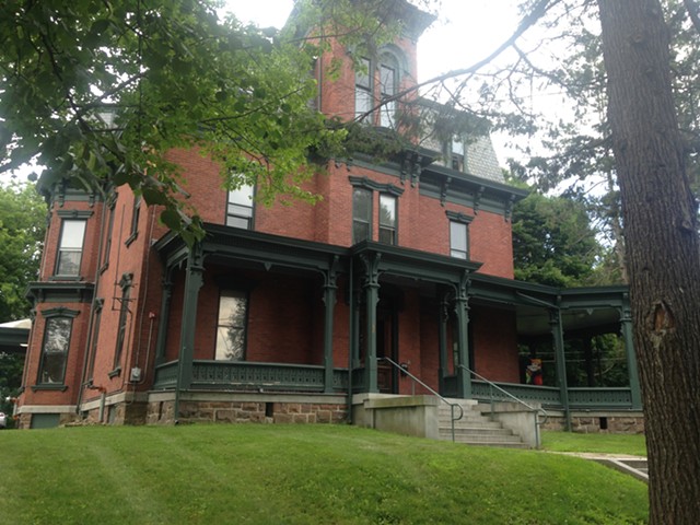 The Phi Gamma Delta house is being readied for Champlain College students. - MOLLY WALSH