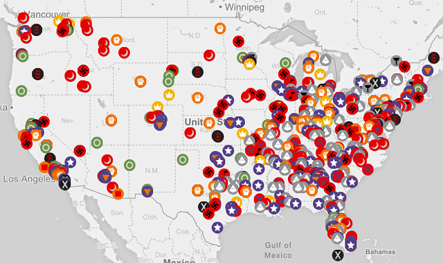 The hate map - SPLC