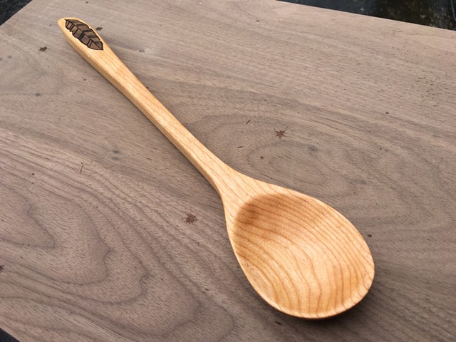 Wooden spoon by Steve Hadeka - STEVE HADEKA