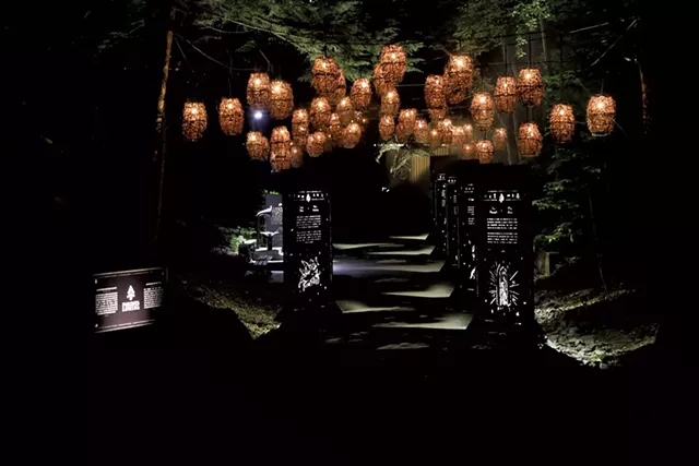 Entrance to Foresta Lumina - COURTESY OF FORESTA LUMINA