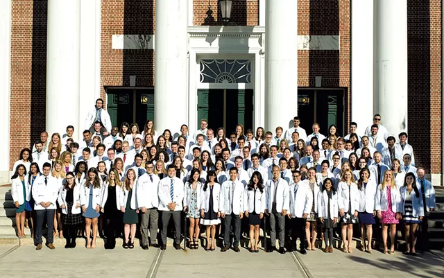 UVM Larner College of Medicine class of 2020 - COURTESY OF UVM/ANDY DUBACK