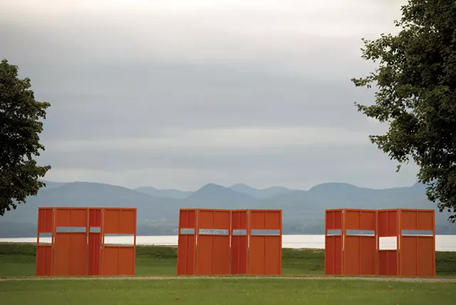 Detail of "Protection From the Wind" by Elliott Katz - COURTESY OF SAM SIMON