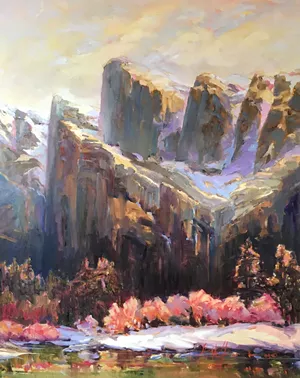 "Cathedral Peaks" by Joan Hoffmann