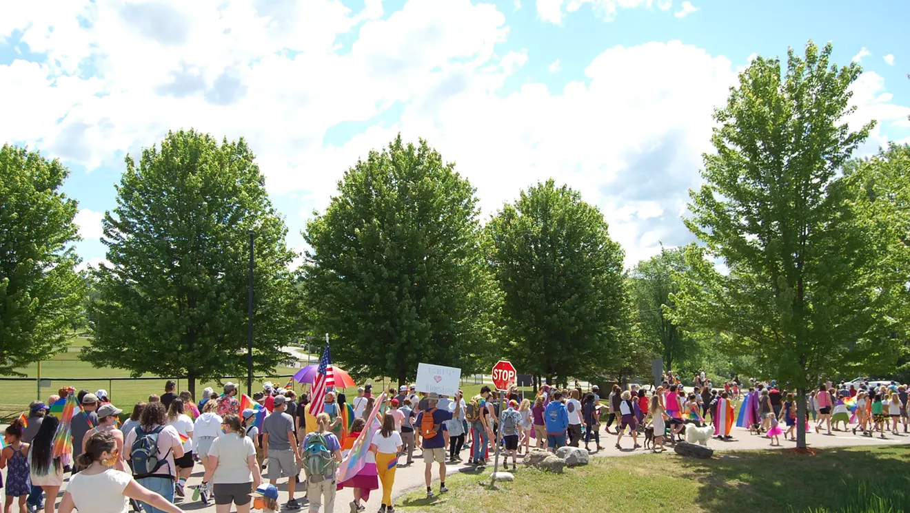 Students Lead the Way in Hinesburg's FirstEver Pride Parade Off Message