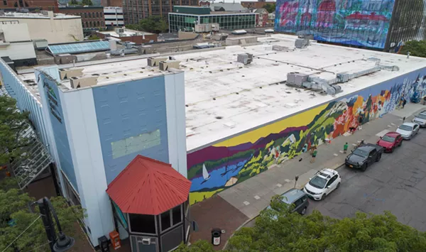 Stuck in Vermont: Artist Jess Graham and Volunteers Bring a Burlington Wall to Life With a New Mural