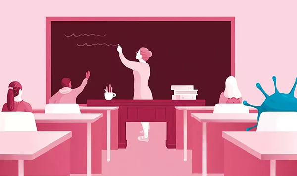 Pressured to Return to Class, Teachers Begin Checking State's COVID-19 Math