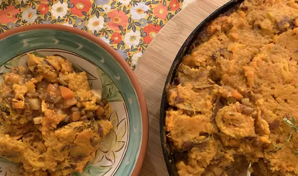 Home on the Range: Mushroom-Lentil Not-Shepherd's Pie