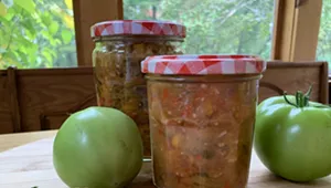 Home on the Range: Green Tomato Salsa