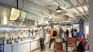 Eating and Learning in UVM's New Dining Hall