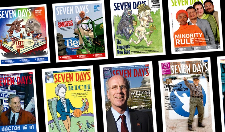 Seven Days "Covers" Politics 1995-2020