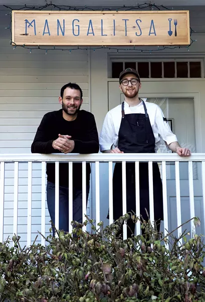 Matt Lombard (left) and Nick Laurendeau - CHIP ALLEN