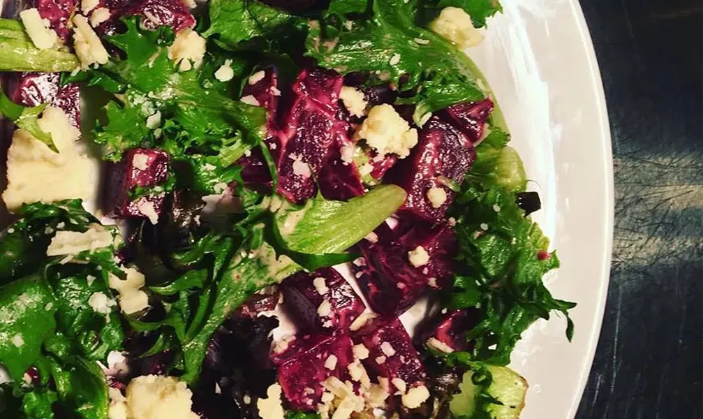 Beet salad at Notte