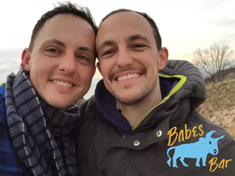 Babes Bar co-owners Owen Daniel-McCarter and Jesse Plotsky - COURTESY OF BABES BAR